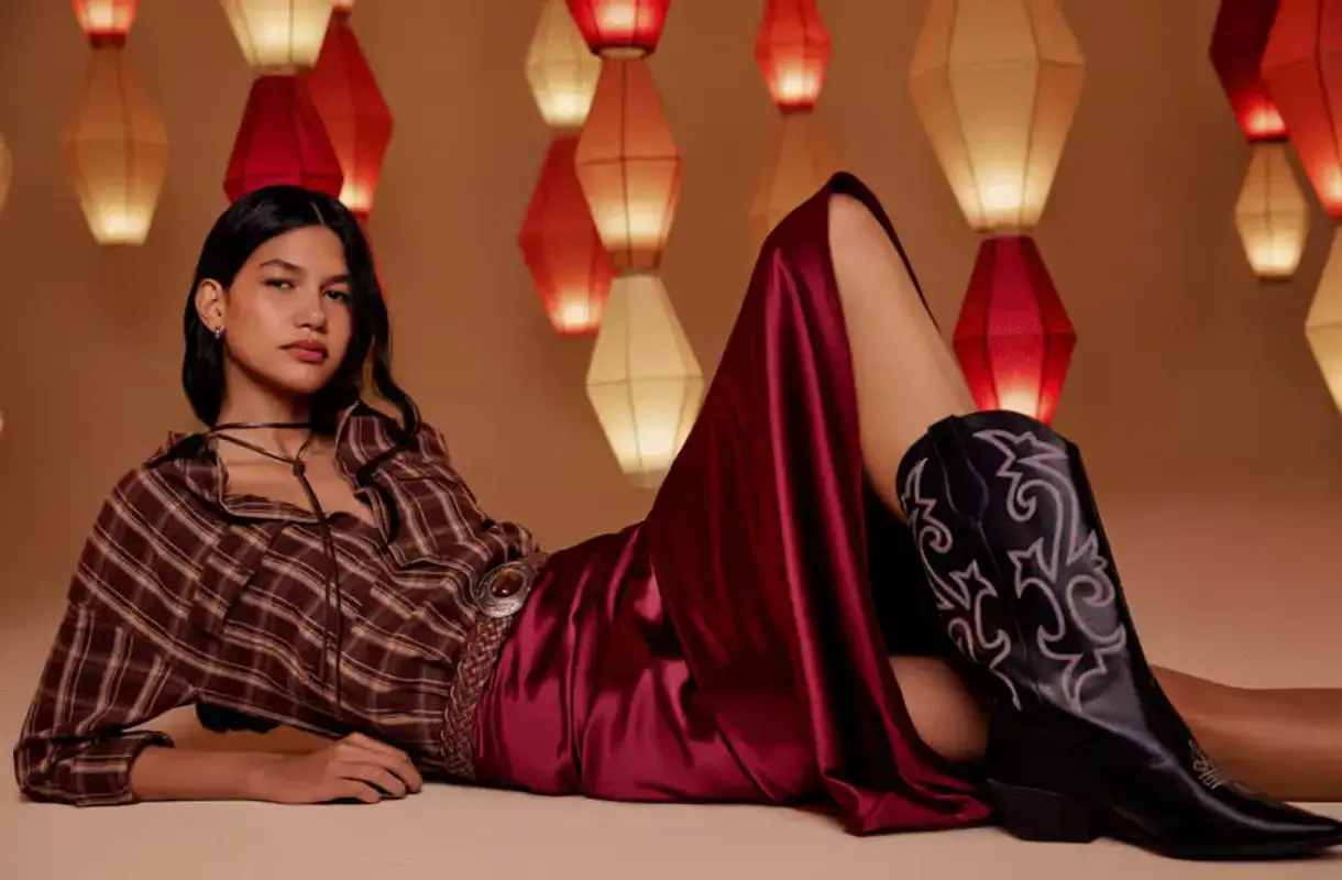 riachuela junina - Riachuelo lança coleção de São João com jeans, brilho e muito xadrez