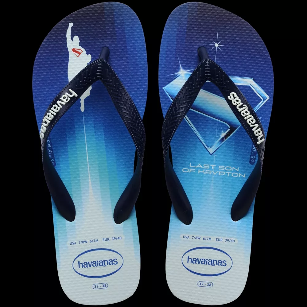 7666 - Atenção, geeks! Havaianas lança chinelo oficial do novo filme do Superman