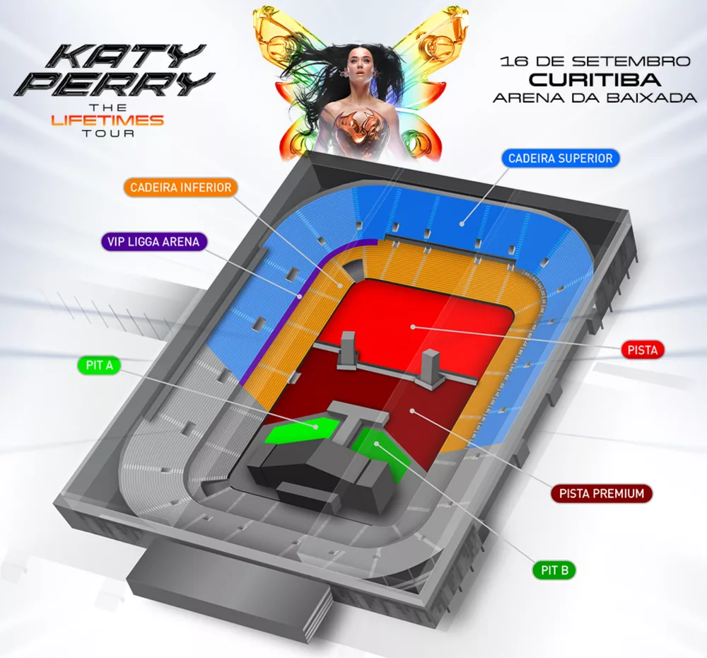 Captura de Tela 2025 07 21 a s 16.42.19 - Depois de quase cair de uma borboleta mecânica, Katy Perry anuncia novas entradas para Curitiba