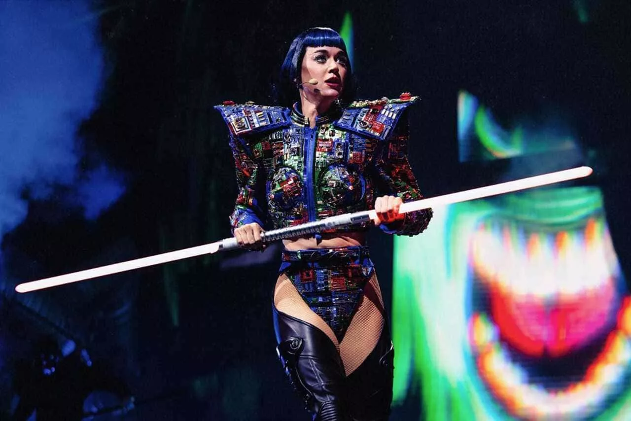 Katy Perry em Curitiba show acontece em setembro Foto Cynthia Hurst - Depois de quase cair de uma borboleta mecânica, Katy Perry anuncia novas entradas para Curitiba