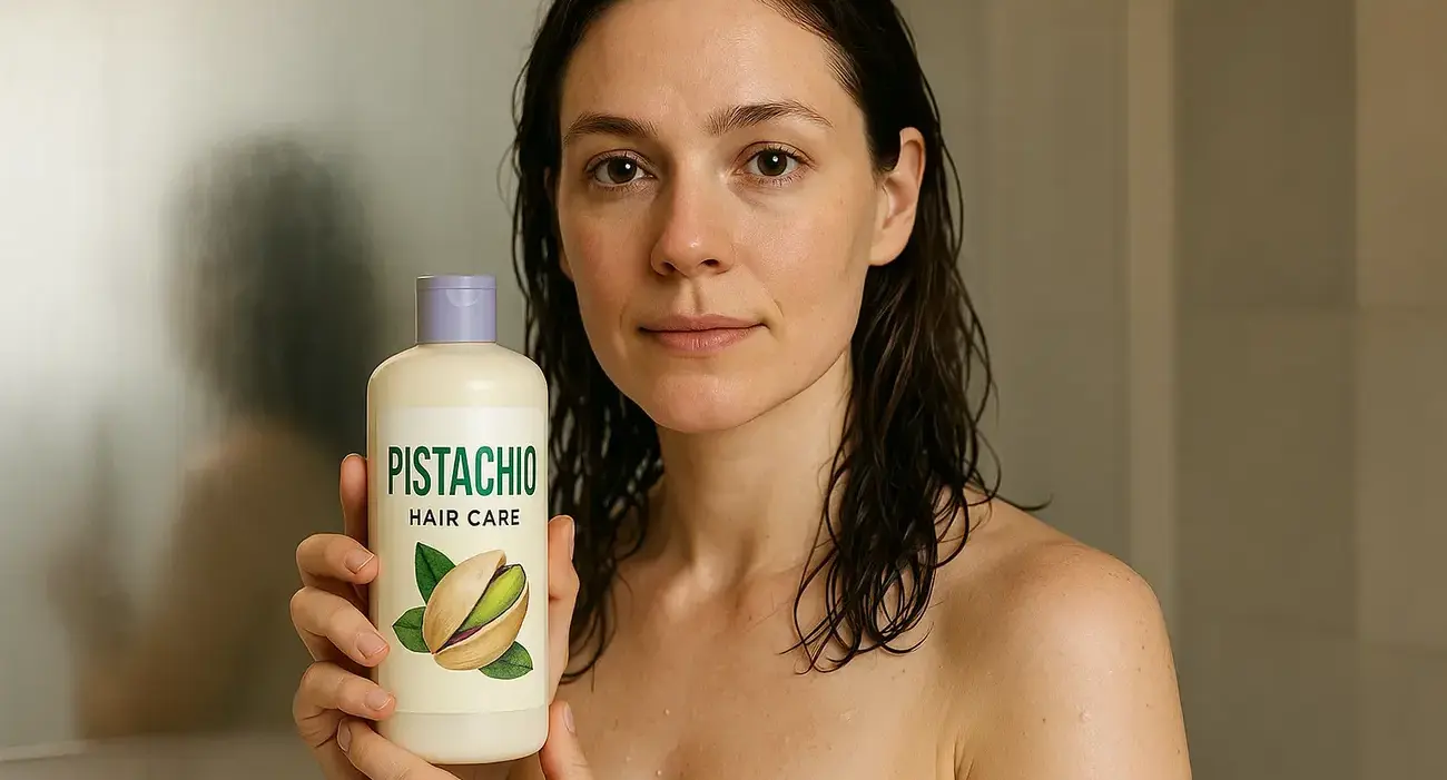 shampoo pistache 1 - Você Vai Querer Pistache no Seu Cabelo Depois de Saber Disso