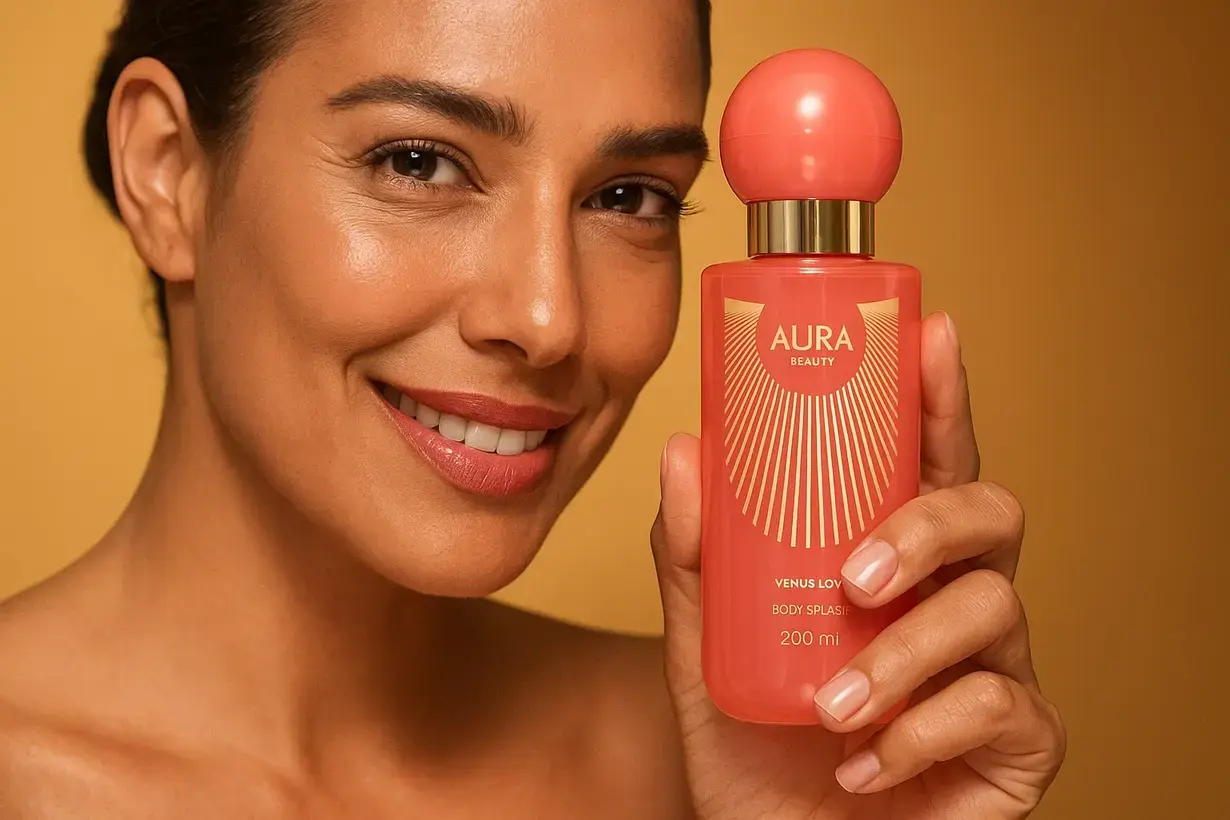 venus hinode - Venus Love: o novo Body Splash da AURA Beauty que promete conquistar corações com sua doçura sedutora