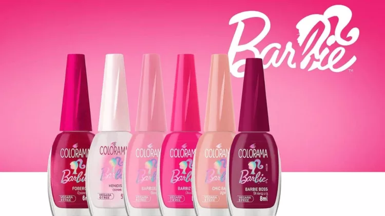 colorama barbie cp - Nova coleção da Colorama com a Barbie aposta no rosa em versão glow up