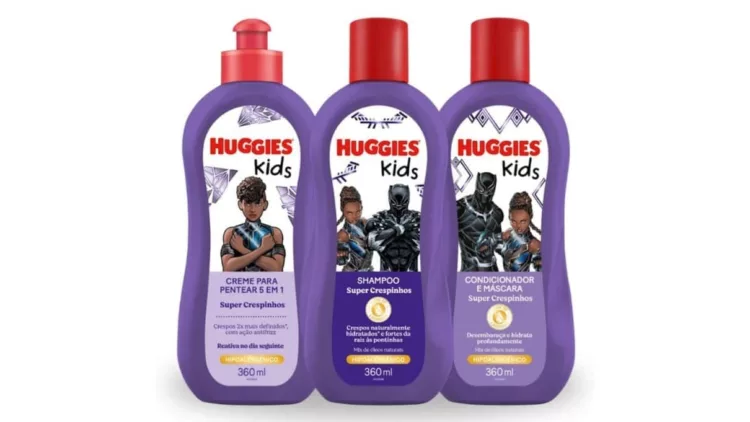 huggies pantera negra 1 - Huggies lança linha Crespinhos com embalagens inspiradas no Pantera Negra