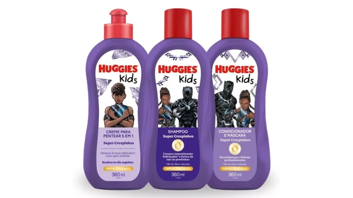 huggies pantera negra 1 - Huggies lança linha Crespinhos com embalagens inspiradas no Pantera Negra