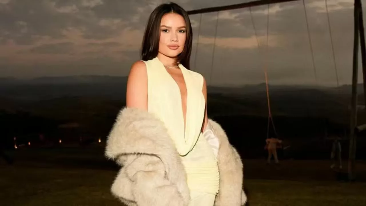 juliete vestido - Juliette brilha com vestido amarelo de luxo em celebração de Giovanna Ewbank e Bruno Gagliasso