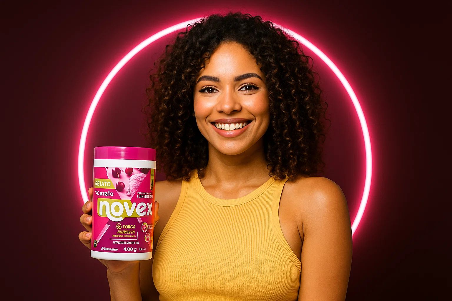 publi novez - Cabelos com brilho de cereja: Embelleze lança Novex Gelato para um efeito gloss irresistível