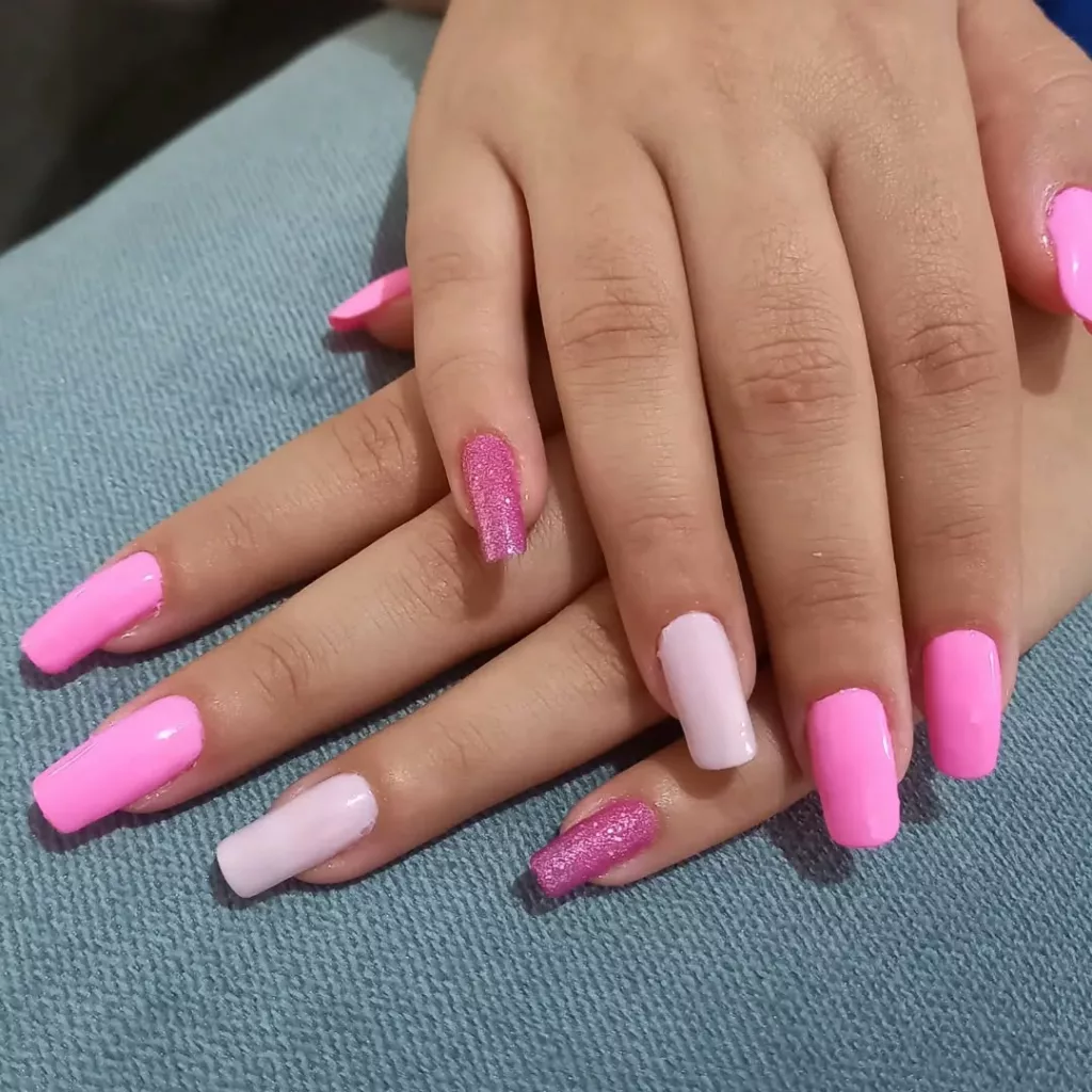 unha rosa delicada 3 - Unhas rosas delicadas: tendências, combinações e inspirações
