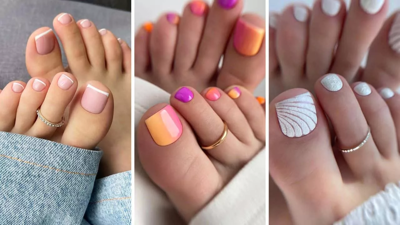 unhas pes diferentes cp - 3 Modelos de unhas para os pés que são puro estilo: escolha o seu favorito!
