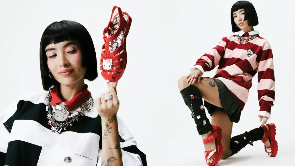 hello kitty melissa - Melissa e Sanrio lançam coleção inspirada em Hello Kitty and Friends