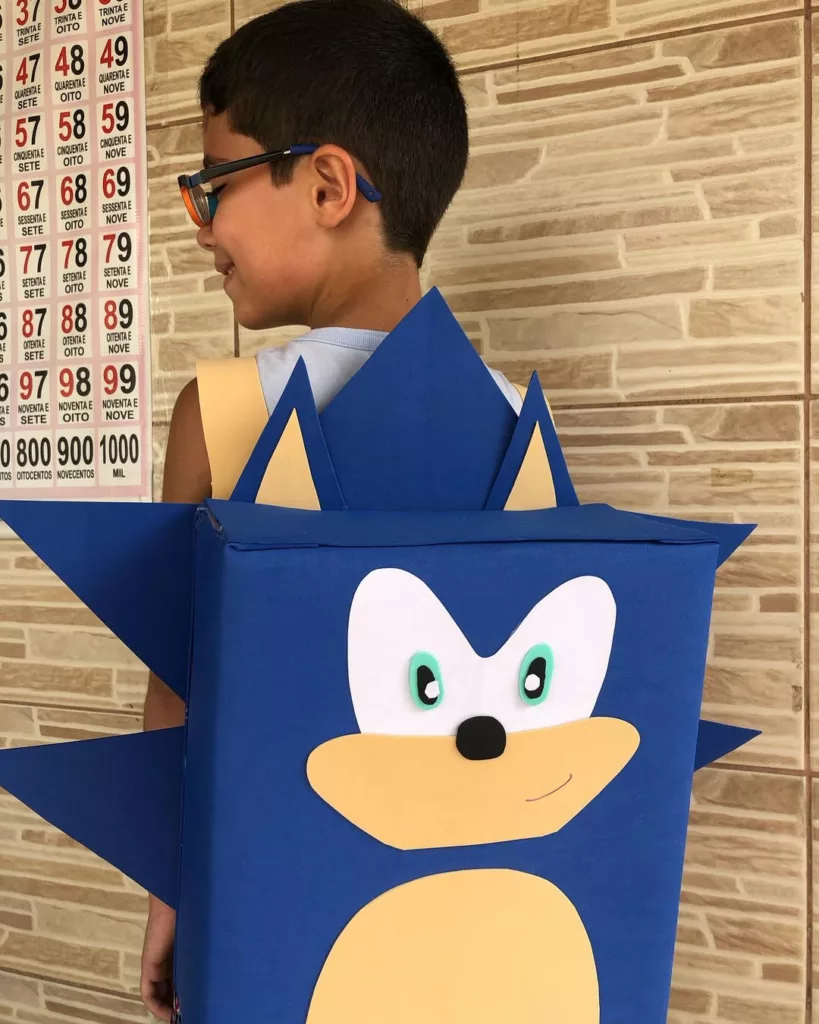 mochila maluca sonic 1 - Mochila Maluca do Sonic: ideias criativas que vão conquistar as crianças