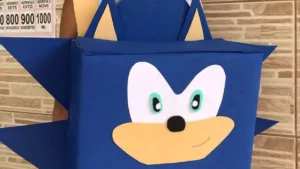 Mochila Maluca do Sonic: ideias criativas que vão conquistar as crianças