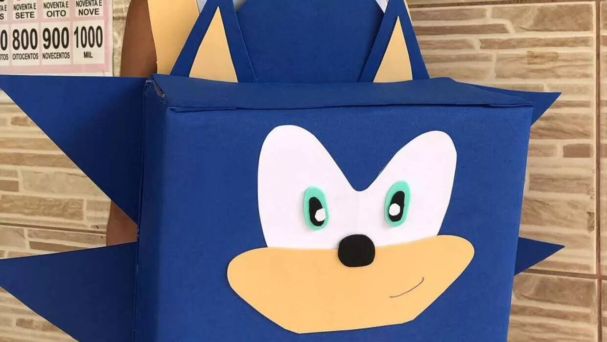mochila maluca sonic cp - Mochila Maluca do Sonic: ideias criativas que vão conquistar as crianças