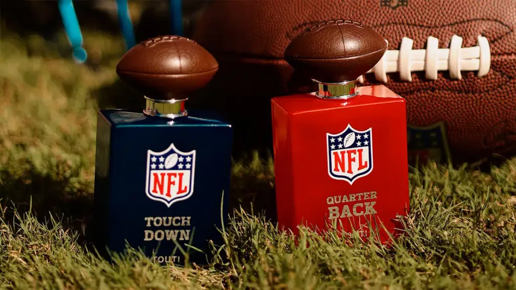 nfl touti perfumes.jpg - Perfumes da NFL chegam ao Brasil e prometem marcar presença dentro e fora dos campos