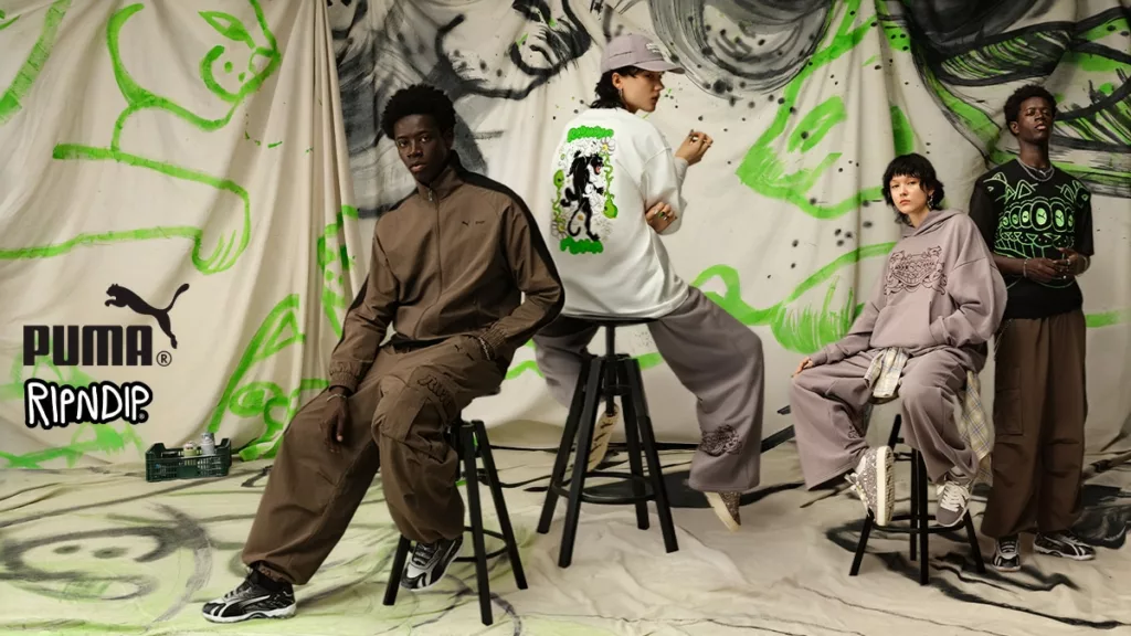 puma ripndip - PUMA x Ripndip: nova coleção traz estilo irreverente e toque felino