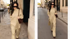 Look monocromático de Sabrina Sato em Paris custa R$ 26 mil e é puro luxo discreto