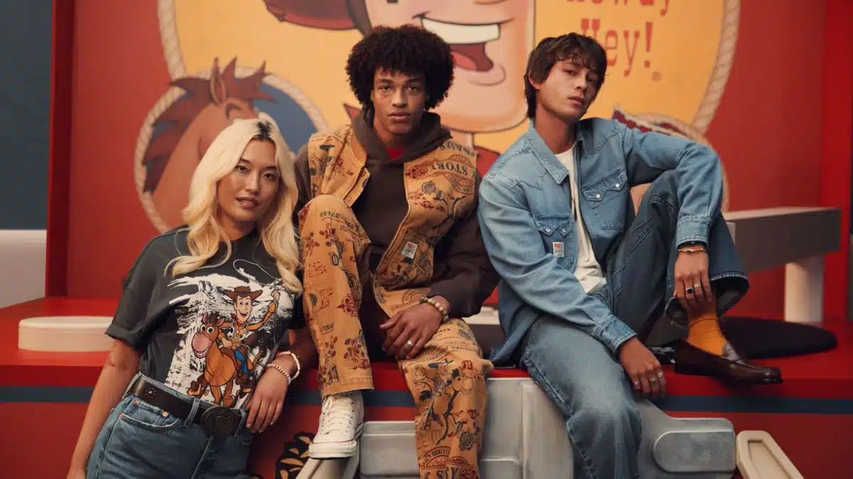 toy story levis - Levi’s Toy Story: coleção especial comemora 30 anos da animação
