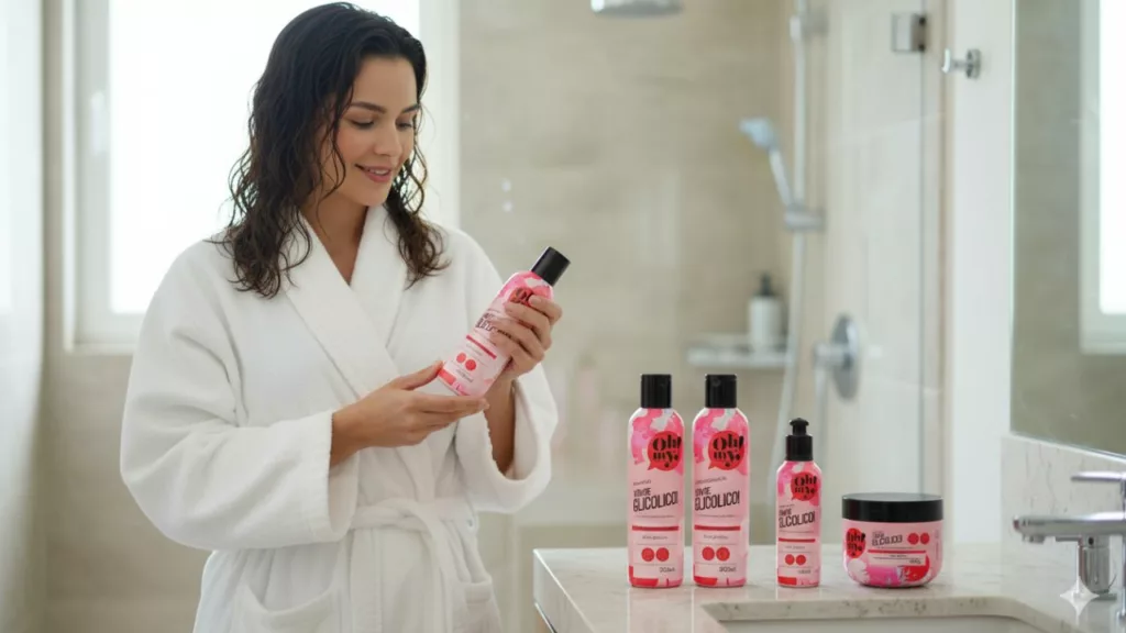 Oh My - A linha Vem de Glicólico da Oh My! traz ácido glicólico e proteção UV para cuidar dos cabelos na primavera.