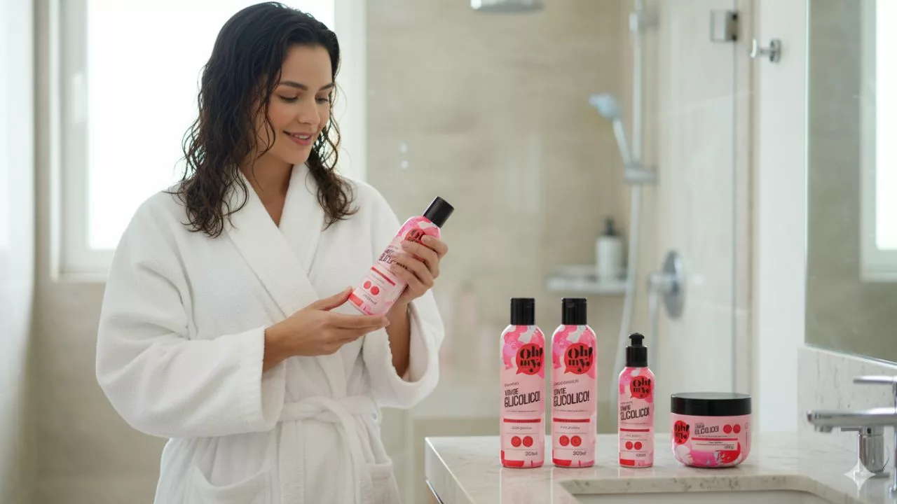 Oh My - A linha Vem de Glicólico da Oh My! traz ácido glicólico e proteção UV para cuidar dos cabelos na primavera.