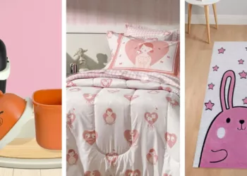 Da esq. para a dir.: Produtos das empresas Camesa, Simonaggio, Keita, Karsten e Comercial Têxtil / Divulgação ABUP