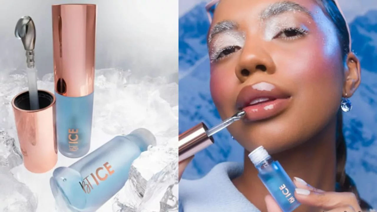 buna Tavares - BT Ice Gloss: Bruna Tavares aposta em efeito gelado com tratamento antioxidante para os lábios