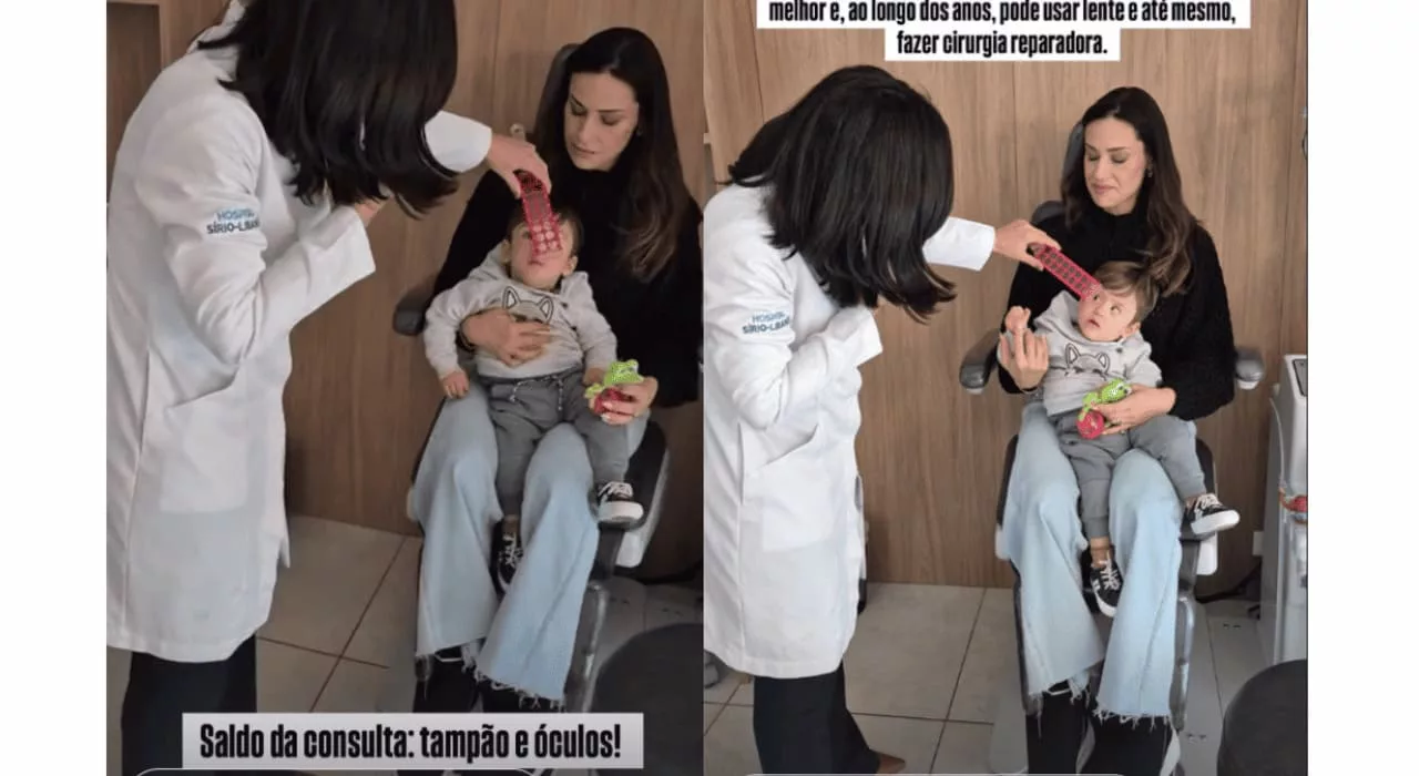 foto nadja haddad detalha tratamento do filho com estrabismo e miopia comum em prematuros 1 - Nadja Haddad fala sobre o tratamento do filho José contra estrabismo e miopia