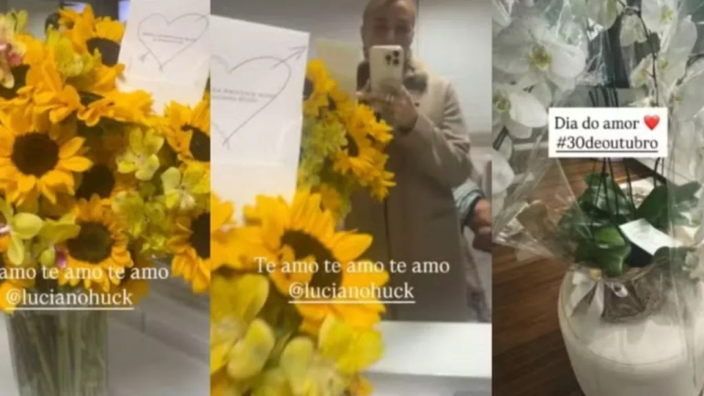 luciano angwelic - “Só melhora”: Luciano Huck se declara para Angélica em aniversário de casamento