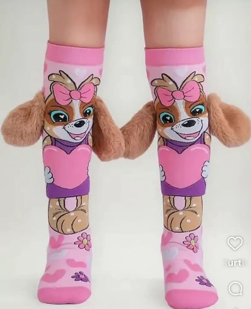 Dia da meia maluca - Meia maluca de cachorrinho