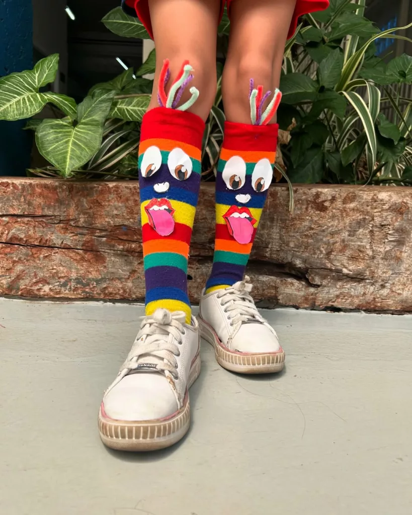 Dia da meia maluca - Meia maluca engraçada