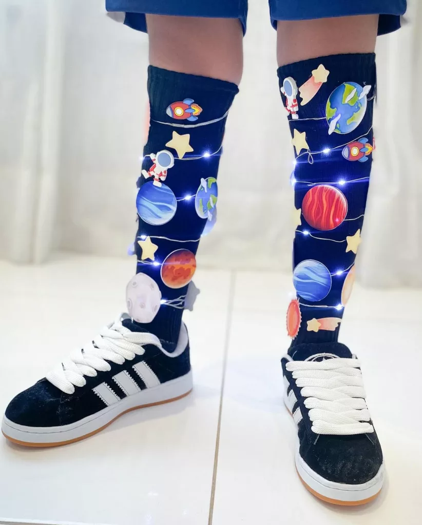 Dia da meia maluca - Meia maluca do espaço