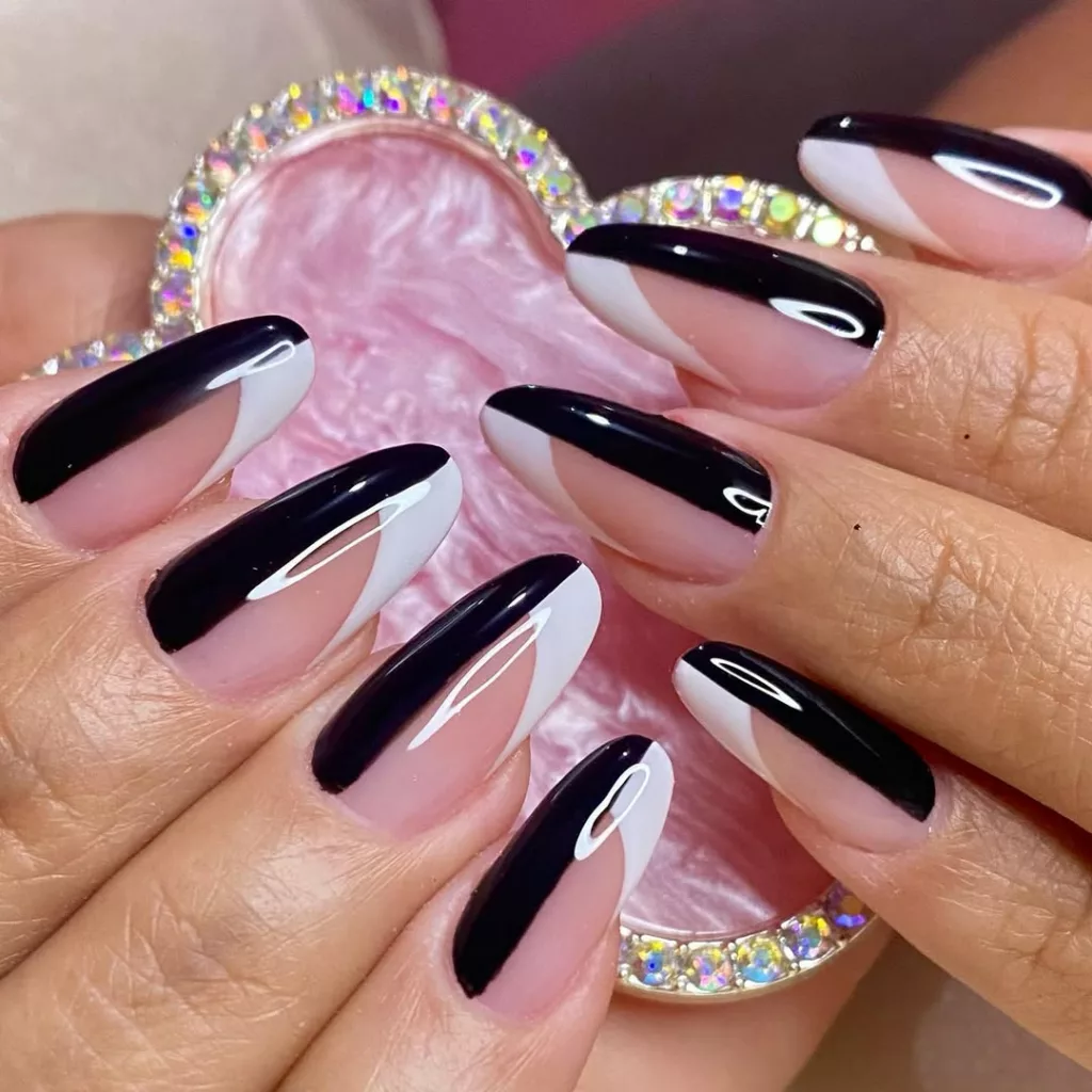 unha gel delicada 6 - Unhas de gel delicadas: ideias irresistíveis para quem ama elegância com um toque de brilho