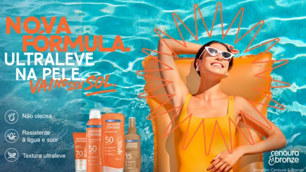 CenouraBronzeFormulacaoEmbalagemNova - Cenoura & Bronze estreia linha repaginada com foco em bem-estar, tecnologia e brasilidade