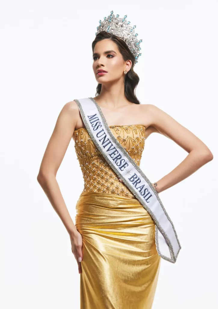 Miss Universe Brasil Maria Gabriela Lacerda que representara o pais na Tailandia 1 - Estilista paranaense Mário Cézar leva o talento brasileiro ao Miss Universo 2025
