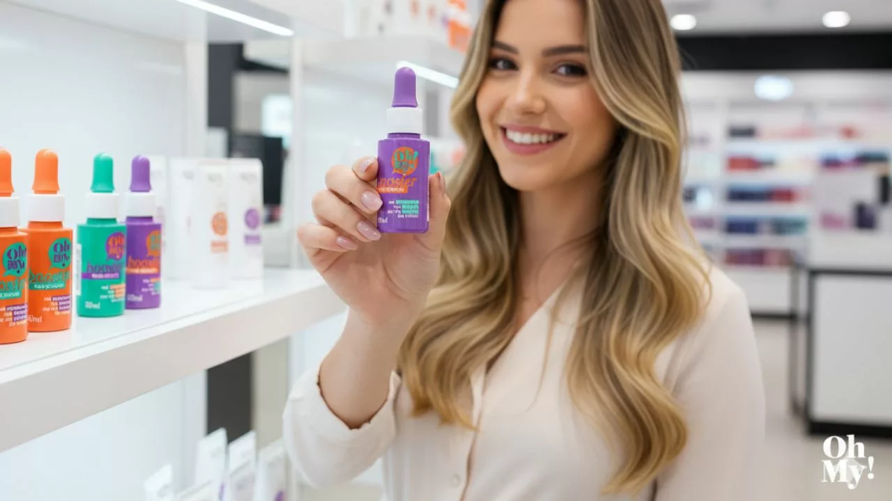 Oh My lanca booster - Oh My! lança booster capilar que simplifica o autocuidado diário