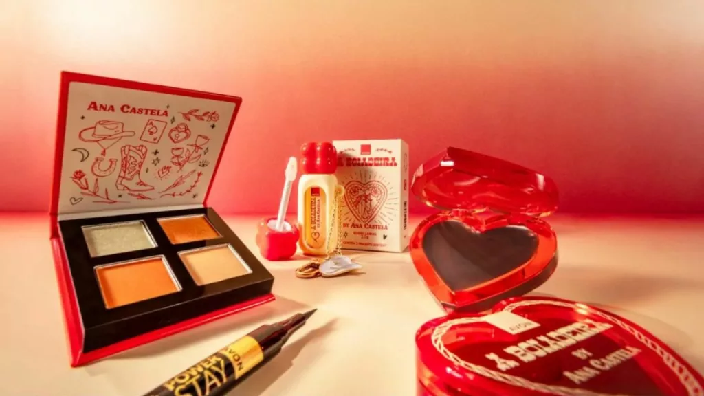 ana castela cp - Ana Castela lança linha de maquiagem que traduz sua alma boiadeira
