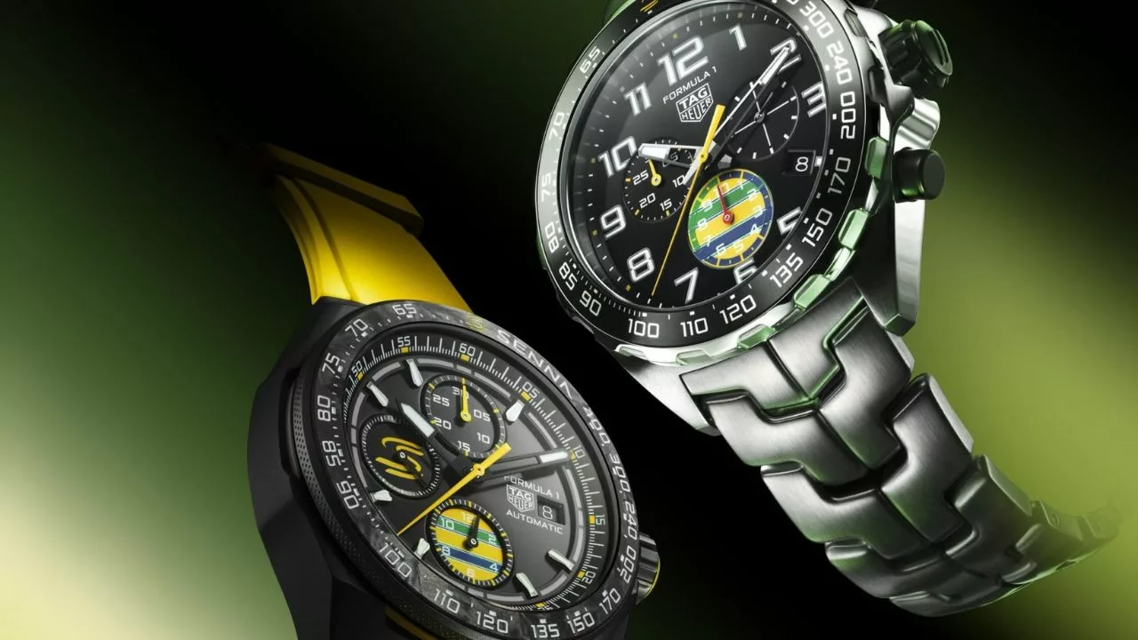 ayrton senna tag heuer cp - TAG Heuer e Ayrton Senna: uma história que continua a marcar o tempo
