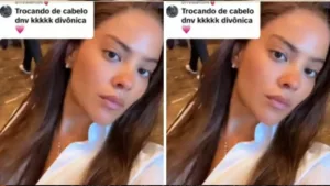 Bella Campos surpreende ao mudar o visual novamente