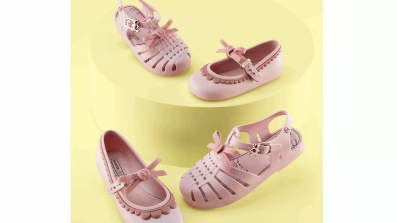 mini melissa cp - Mini Melissa e Paola Da Vinci: uma collab que transforma delicadeza em moda para celebrar a infância
