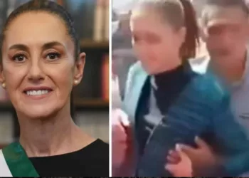 presidente do mexico claudia assedio.jpg - Presidente do México sofre assédio em pleno centro histórico