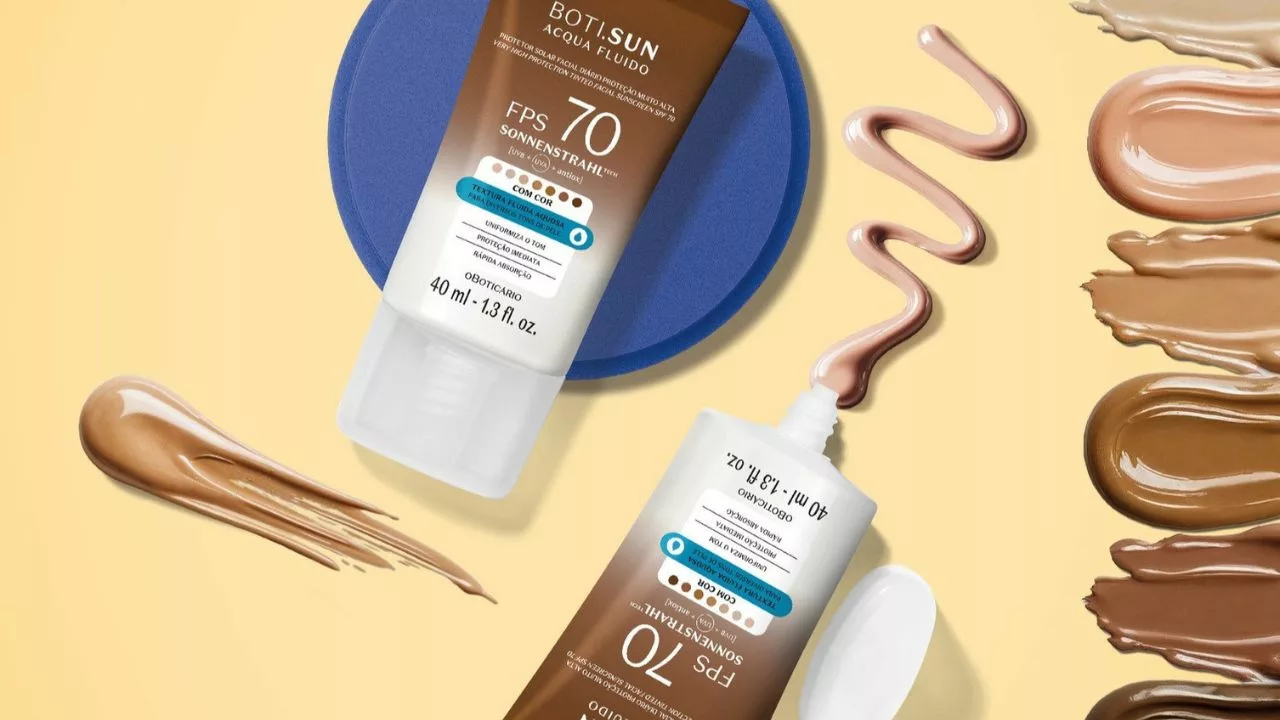 protetor boticario com cor - O Boticário lança protetor solar com cor e oito tonalidades para peles brasileiras