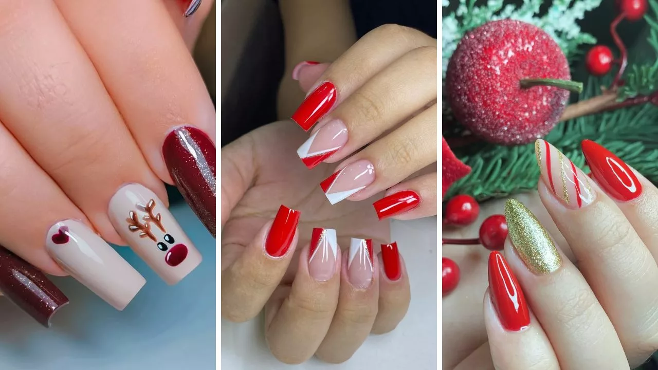 unhas natal cp - Unhas para o Natal: ideias criativas para arrasar nas festas com muito brilho e estilo