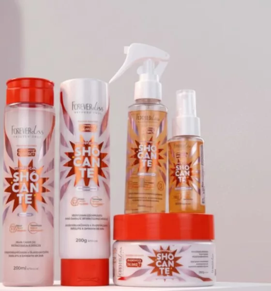 ForeverLiss - Nova parceria entre Forever Liss e Shopee apresenta linha SHÔcante com ácido hialurônico e tecnologia exclusiva
