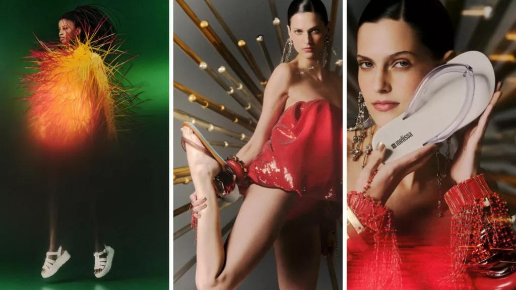 colecao melissa metalizados 3 - Melissa lança coleção com transparência, brilho e muito conforto para as festas de fim de ano