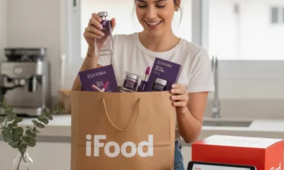 ifood beleza - iFood aposta em perfumes e maquiagem com chegada da Eudora ao app
