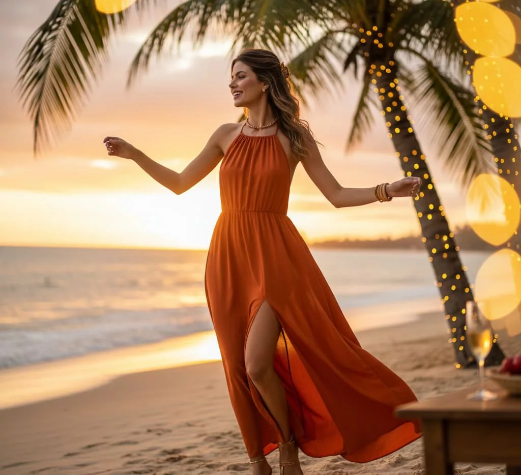 moda laranja - Cores para apostar nos looks da virada do ano e seus significados na hora de atrair boas energias