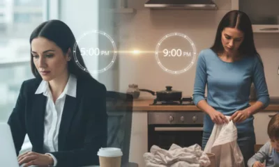 mulher jornada dupla - Jornada dupla de trabalho da mulher expõe desigualdade silenciosa no dia a dia