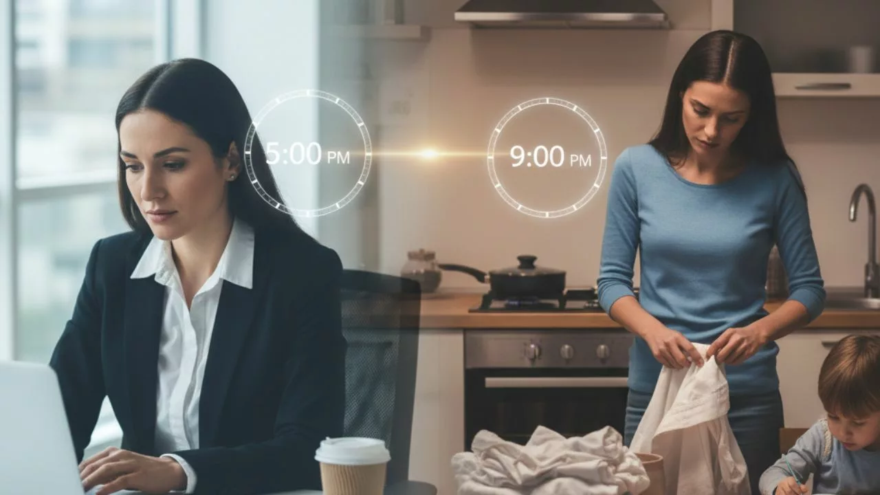 mulher jornada dupla - Jornada dupla de trabalho da mulher expõe desigualdade silenciosa no dia a dia