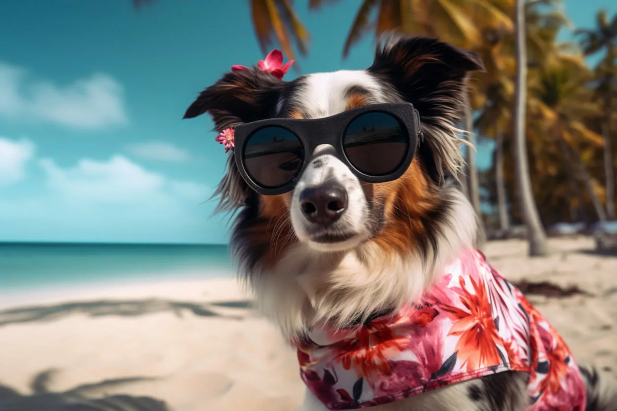 pet praia - Pets na praia: cuidados essenciais para um verão seguro e confortável