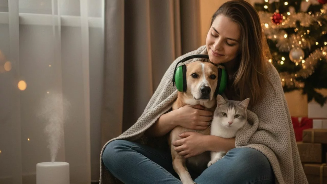 pets fogos - Como ajudar os pets a enfrentarem o barulho e a ansiedade do fim de ano