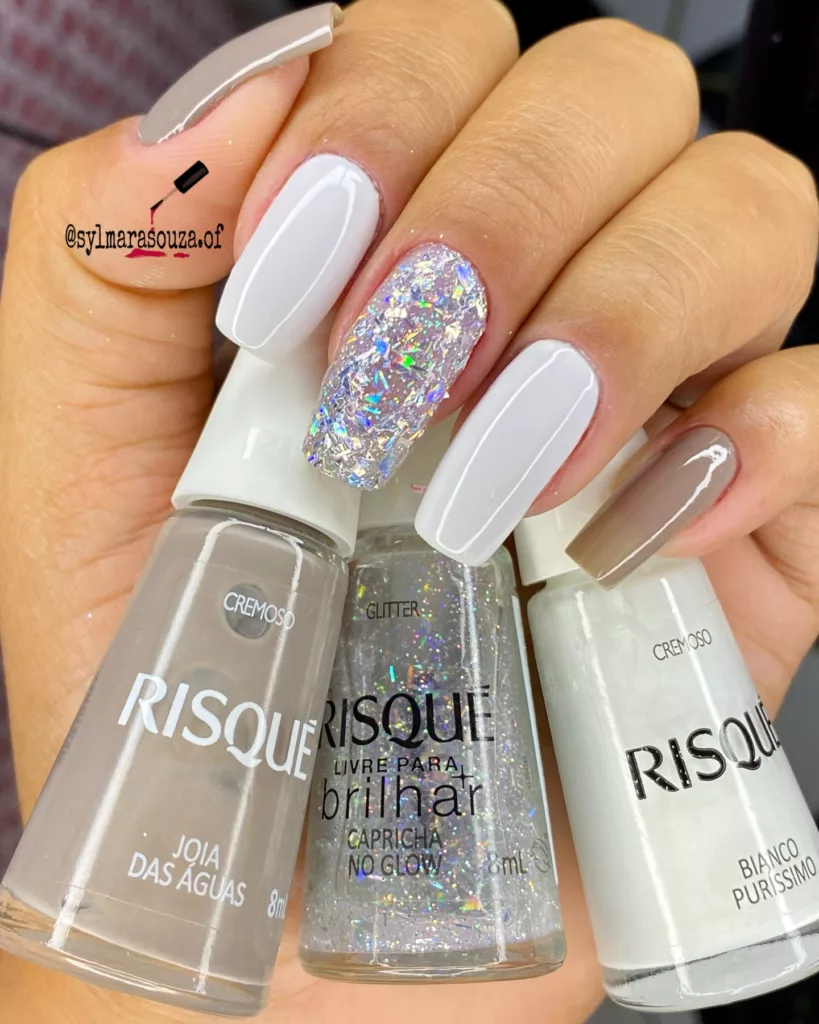 unha ano novo 6 - 7 Ideias de unhas para o Ano Novo que prometem brilhar na virada